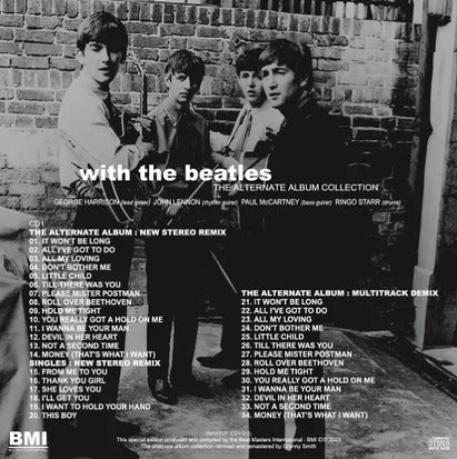 The Beatles With The Beatles Alternate Album Collection 3CD Limited Paper Jacket | Japansoundstore