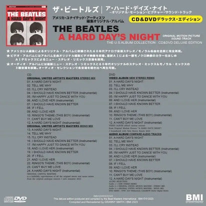 The Beatles A Hard Day's Night US Album Collection 100 Limited CD+DVD Set | Japansoundstore