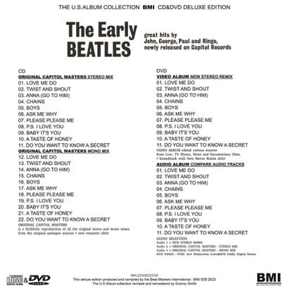 The Beatles Early USA Album Collection 100 Sets Limited CD+DVD | Japansoundstore
