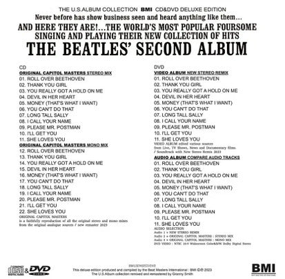 The Beatles Second Album US Collection 100 Limited Edition CD+DVD | Japansoundstore
