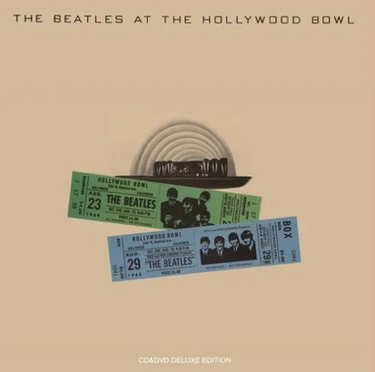 The Beatles Live at the Hollywood Bowl 1965 CD/DVD Set Limited Paper Cover | Japansoundstore