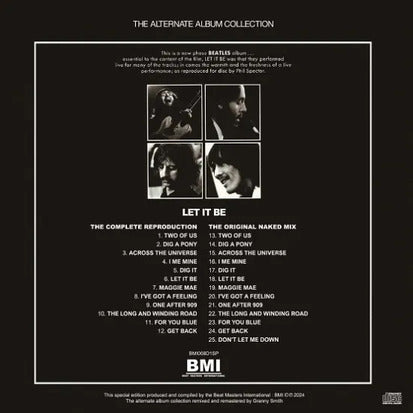 The Beatles LET IT BE Alternate Album Collection 3CD Limited Edition Paper Jacke | Japansoundstore