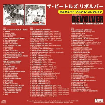 The Beatles Revolver Alternate Album Collection 3CD Limited Paper Jacket 2 Types | Japansoundstore