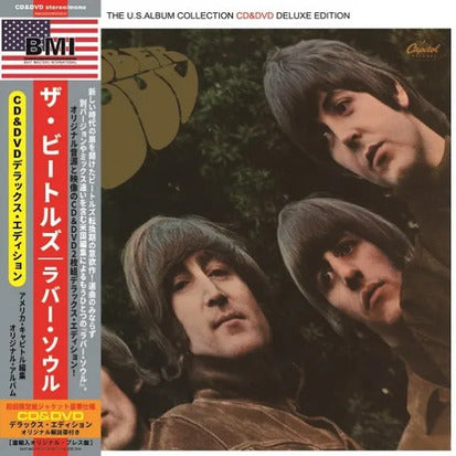 The Beatles Rubber Soul US Album Collection 100 Limited Paper Jkt CD+DVD | Japansoundstore