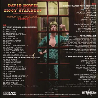 David Bowie Ziggy Stardust Premium Master Collection 2CD+DVD Limited Paper Jacke | Japansoundstore