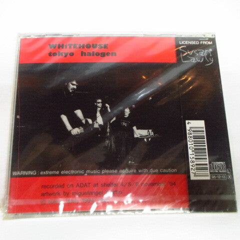 Whitehouse Tokyo Halogen 1996 Limited CD+obi Live Album Japan 500 units | Japansoundstore