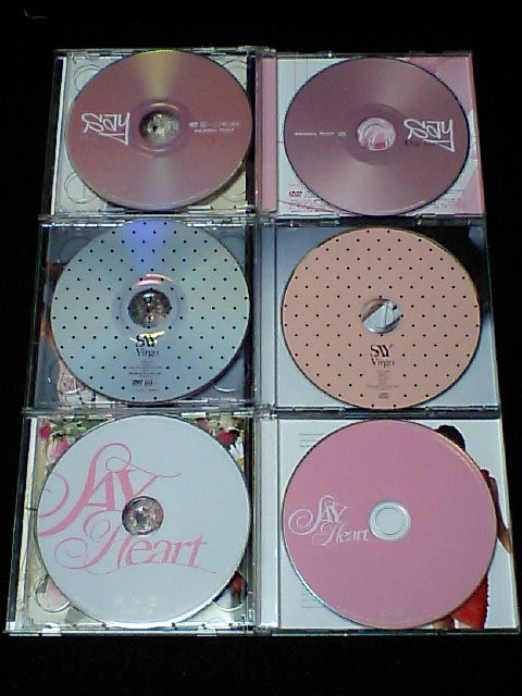 First limited edition CD+DVD set "3 SAY/HEART+VIRGO+ONE LOVE" used | Japansoundstore