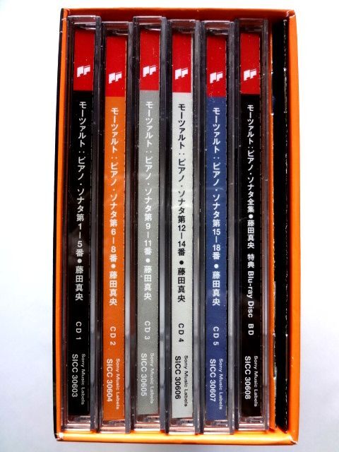 Mao Fujita Mozart Complete Piano Sonatas CD Box Japan Limited Blu-spec2 Used | Japansoundstore