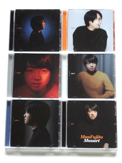 Mao Fujita Mozart Complete Piano Sonatas CD Box Japan Limited Blu-spec2 Used | Japansoundstore