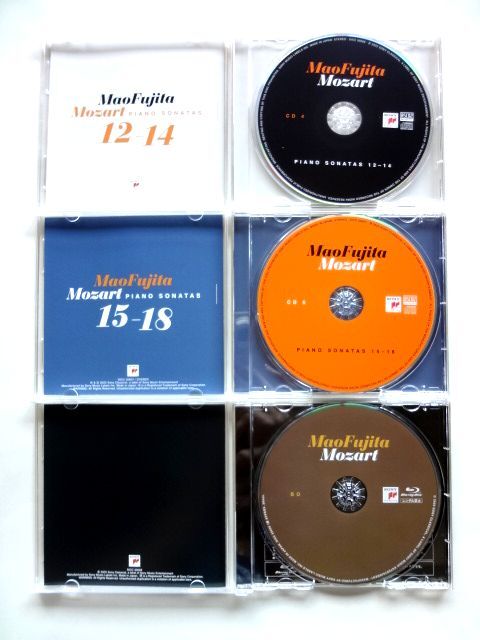 Mao Fujita Mozart Complete Piano Sonatas CD Box Japan Limited Blu-spec2 Used | Japansoundstore