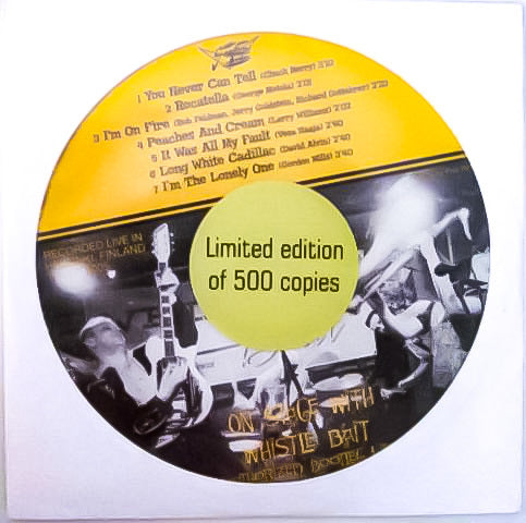 Almost like new CD Limited edition 500 copies Finnish neo-rockabilly Whistle Bai | Japansoundstore