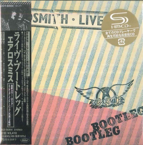 Aerosmith Live Bootleg CD Limited Edition SHM-UICY80554 Unopened | Japansoundstore