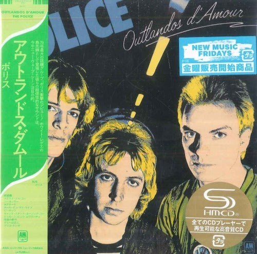 Police Outlands Limited Edition SHM-CD A&M Unopened Paper Jacket | Japansoundstore