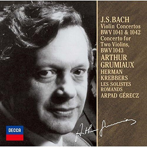 Arthur Grumiaux J.S. Bach Violin Concerto CD Limited Edition | Japansoundstore