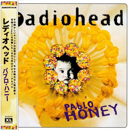 Radiohead Pablo Honey LP LTD Japanese obi Black vinyl used | Japansoundstore