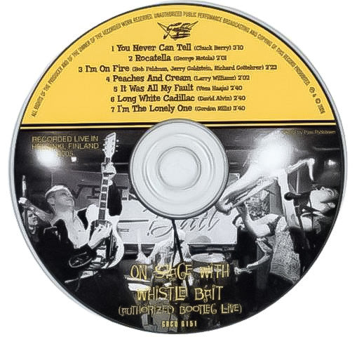 Almost like new CD Limited edition 500 copies Finnish neo-rockabilly Whistle Bai | Japansoundstore