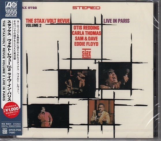 V.A. Stax Vault Revue Vol.2 Live in Paris CD R&B  Sealed | Japansoundstore