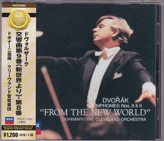 Dvorak Symphony No.8 & 9 from the  World CD Dohnanyi Cleveland Ltd Ed | Japansoundstore