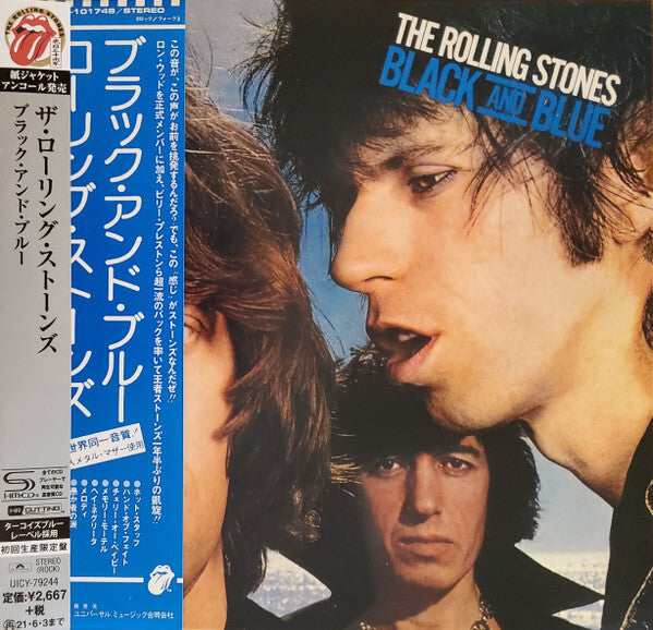 Rolling Stones Black & Blue SHM-CD First Press Limited Unopened 80s Music | Japansoundstore