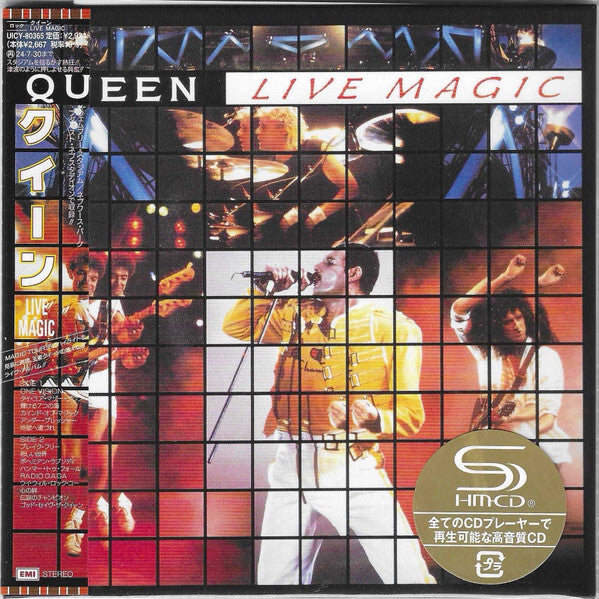 Queen Live Magic CD First Press Limited Edition SHM-CD Unopened, UICY80365 | Japansoundstore