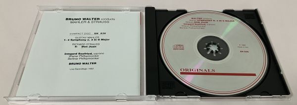 Walter Mahler Symphony No. 4 R. Strauss Don Juan ILUMGART ZECHFREET Out of Print | Japansoundstore