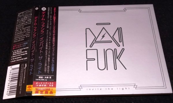 Dam-Funk Invite The Light CD Limited Edition Bonus Q-Tip Snoop Dogg Funk/Hip-Hop | Japansoundstore
