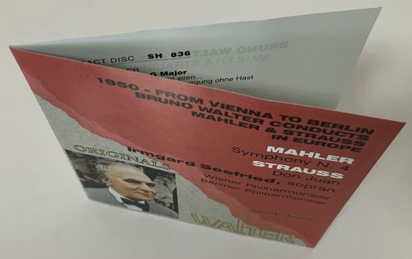 Walter Mahler Symphony No. 4 R. Strauss Don Juan ILUMGART ZECHFREET Out of Print | Japansoundstore
