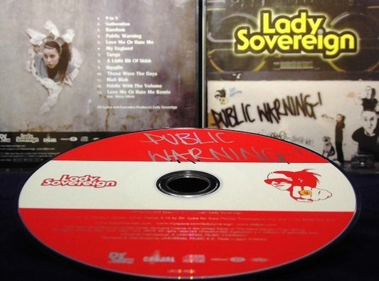 Lady Sovereign Limited Edition Public Warning CD Soul R&B Used | Japansoundstore