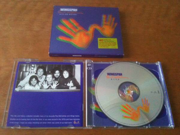 Paul McCartney Wings Wingspan 3D Slip Case 2CD Limited Edition Good Condition | Japansoundstore