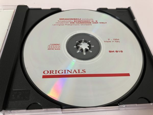 Italian ORIGINALS Limited Edition CD Evgeny Mravinsky Tchaikovsky Symphony No.6 | Japansoundstore
