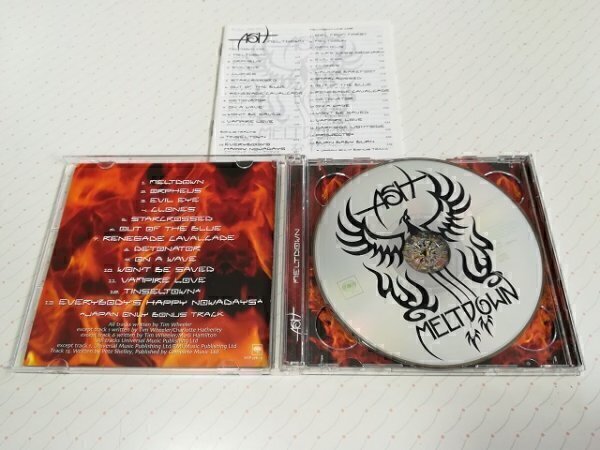 ASH Meltdown First Limited Edition 2CD Japan Obi Used Sony SICP-578 | Japansoundstore