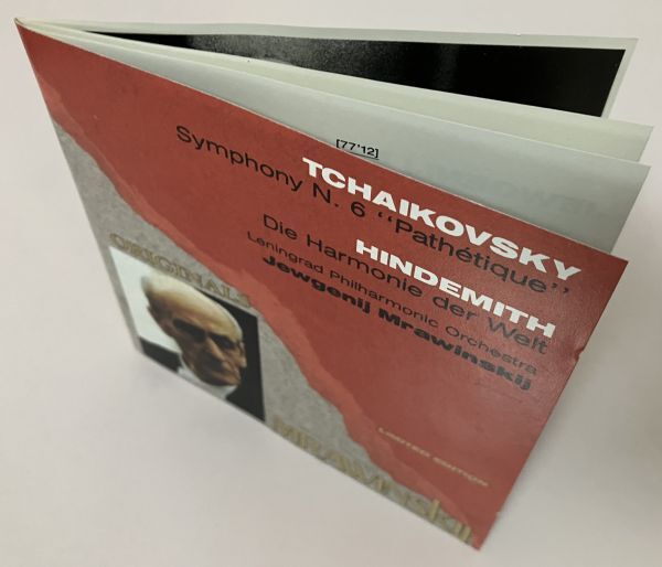 Italian ORIGINALS Limited Edition CD Evgeny Mravinsky Tchaikovsky Symphony No.6 | Japansoundstore