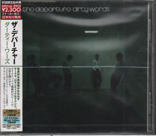 The Departure Dirty Words CD First Press Limited Edition Parlophone TOCP66400 Us | Japansoundstore