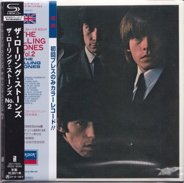 The Rolling Stones Paper Jacket CD 1st & 2nd Albums Limited  Unopened | Japansoundstore