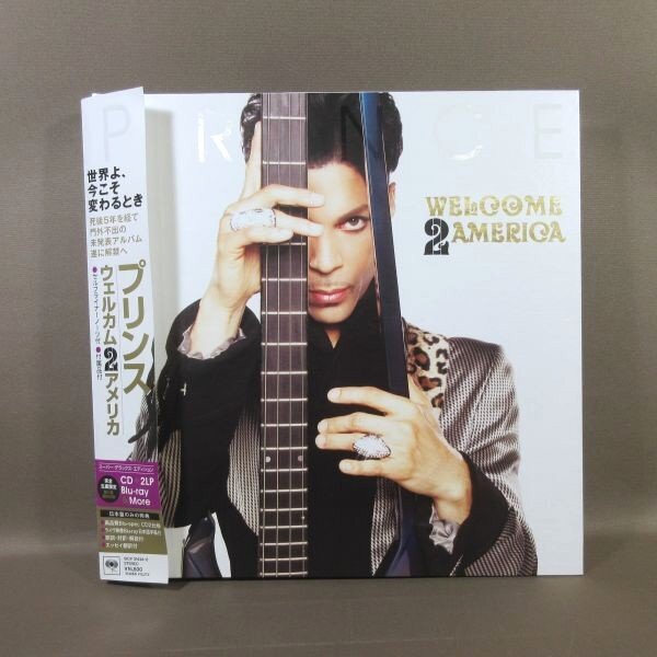 Prince Welcome 2 America Super Deluxe CD + 2LP + Blu-ray Limited Used | Japansoundstore