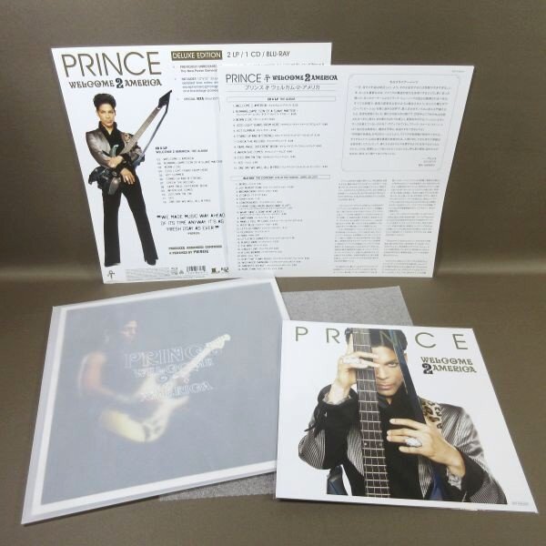 Prince Welcome 2 America Super Deluxe CD + 2LP + Blu-ray Limited Used | Japansoundstore