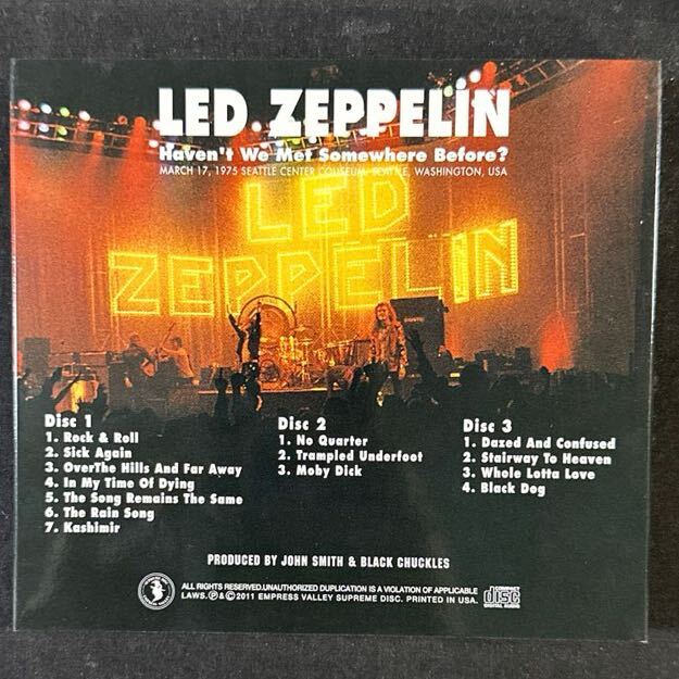 Led Zeppelin 3CD Digipak First Limited Edition - Haven't We Met Someone Before? | Japansoundstore