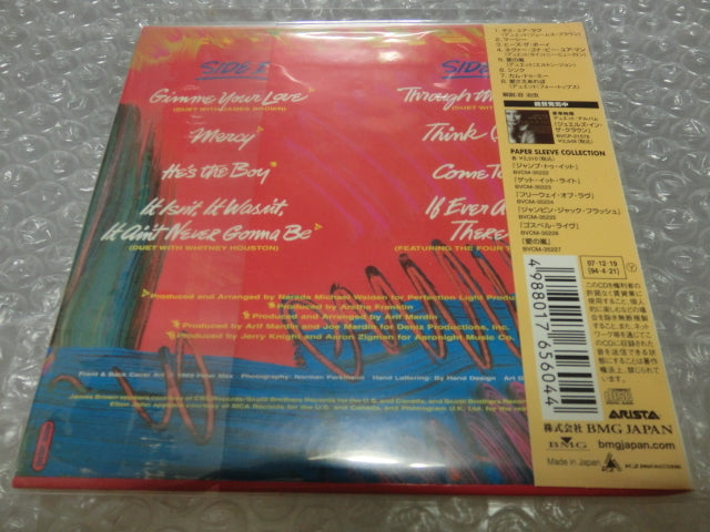 Aretha Franklin Storm of Love Limited Paper Jacket CD Used 80s Soul Classic | Japansoundstore