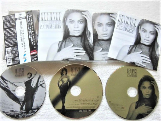 Beyonce I Am... Sasha Fierce Limited Platinum Edition CD+DVD Japan Release | Japansoundstore