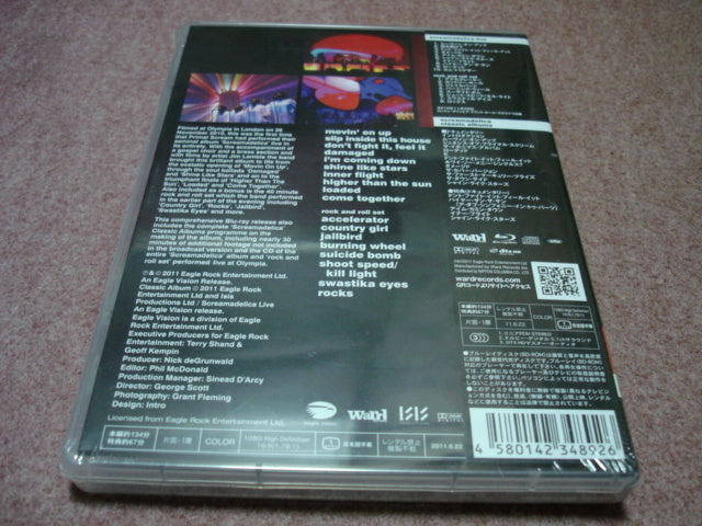 Primal Scream Screamadelica Live Blu-ray+2CD First Limited Edition Used | Japansoundstore
