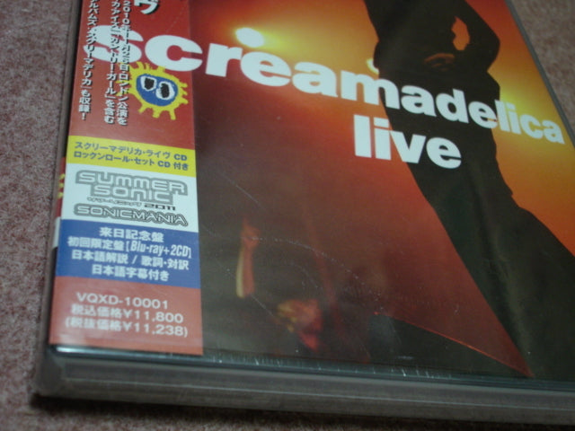 Primal Scream Screamadelica Live Blu-ray+2CD First Limited Edition Used | Japansoundstore