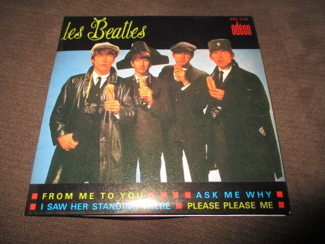 Les Beatles French Limited CD Sandwich Cover 4 Songs Used, Free Shipping | Japansoundstore