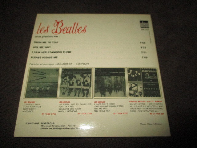 Les Beatles French Limited CD Sandwich Cover 4 Songs Used, Free Shipping | Japansoundstore