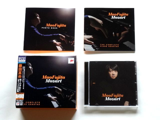 Mao Fujita Mozart Complete Piano Sonatas CD Box Japan Limited Blu-spec2 Used | Japansoundstore