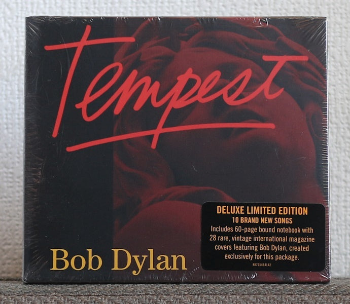Bob Dylan Tempest Deluxe Limited Edition CD with 60-Page Notebook - Out of Stock | Japansoundstore