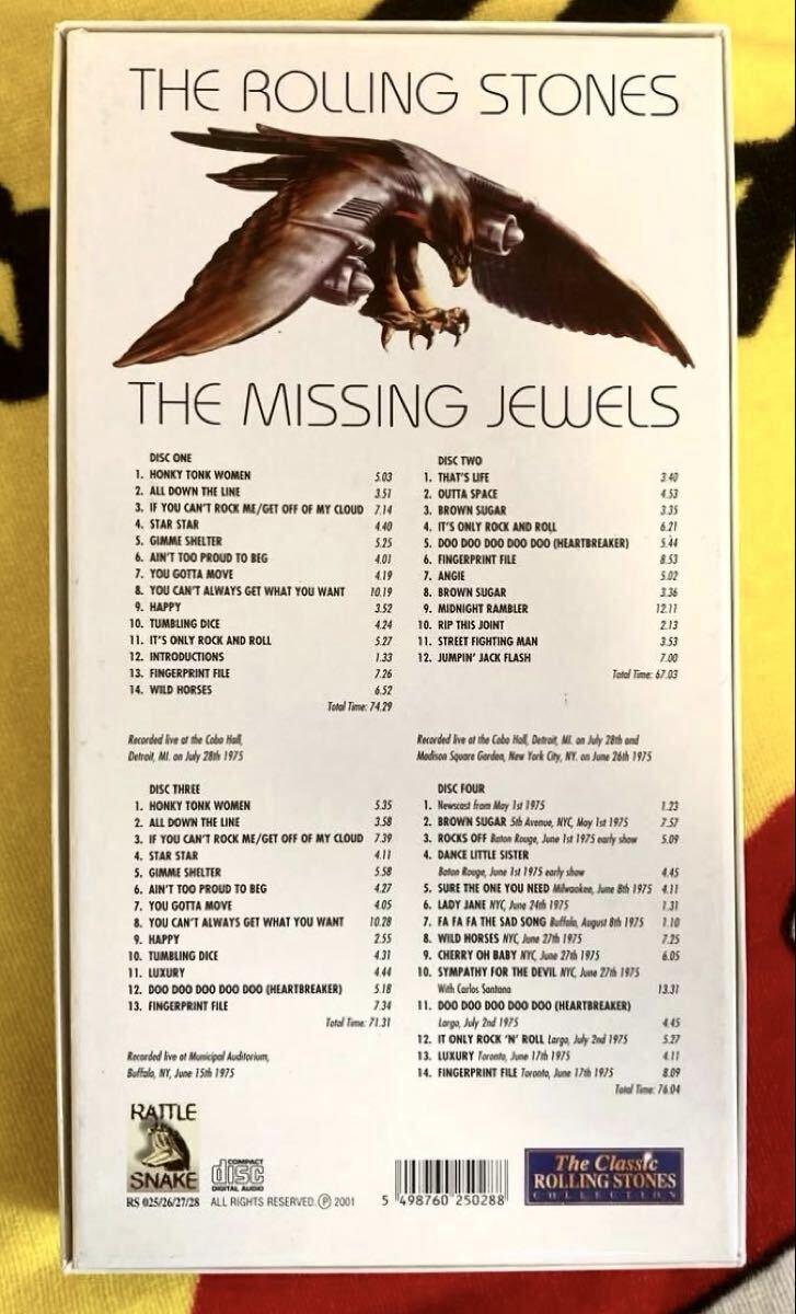 The Rolling Stones The Missing Jewels 4CD Limited Box Set | Japansoundstore