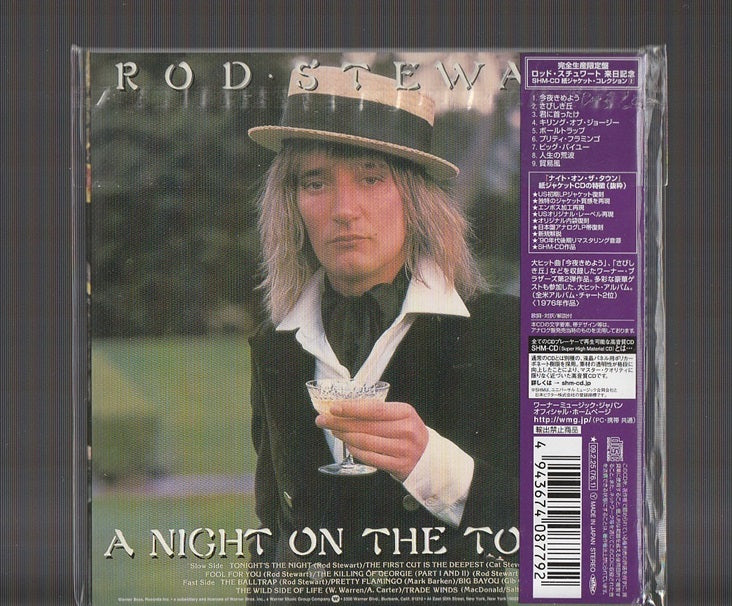 Rod Stewart Night on the Town SHM-CD Dom. Ed. /Unopened, Limited Import | Japansoundstore