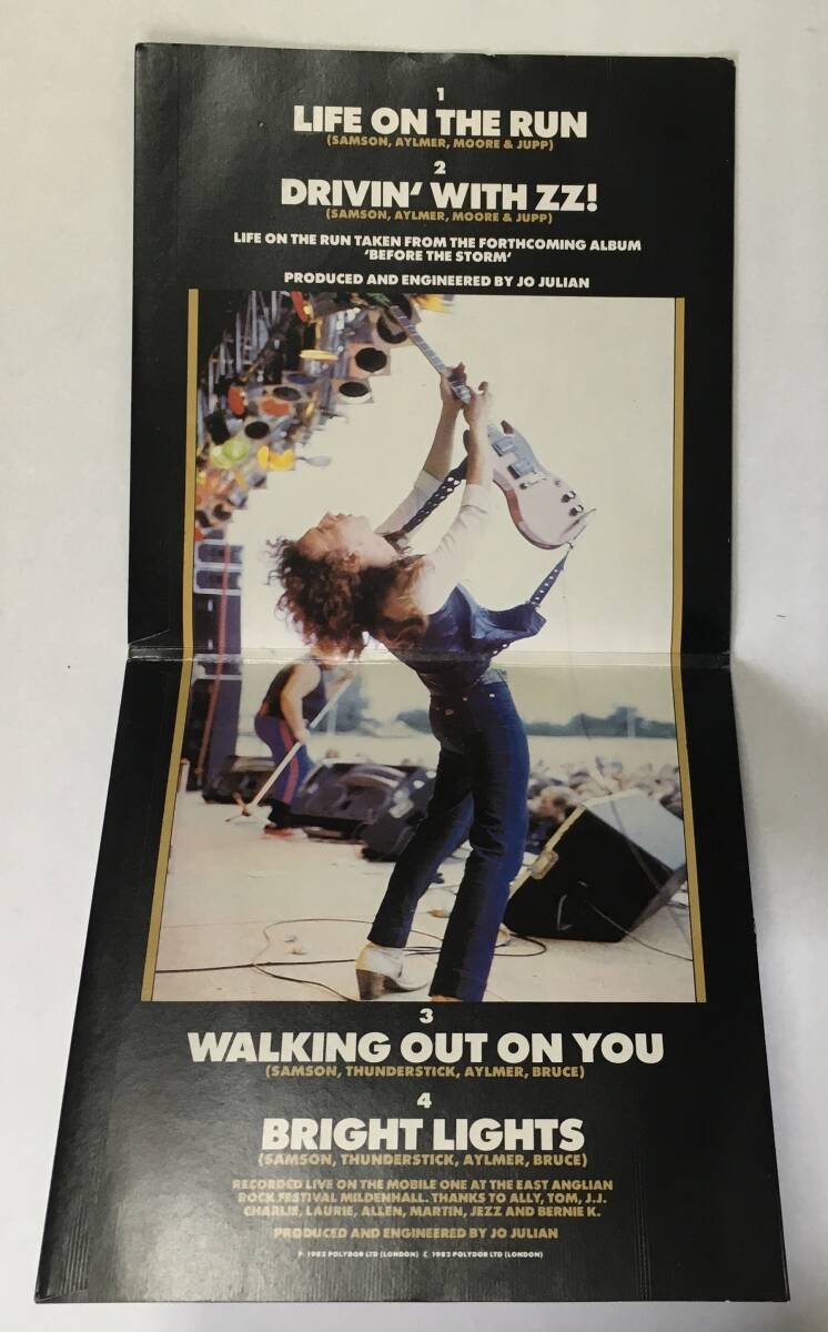 Samson Life on the Run UK Version Music CD Collectible | Japansoundstore