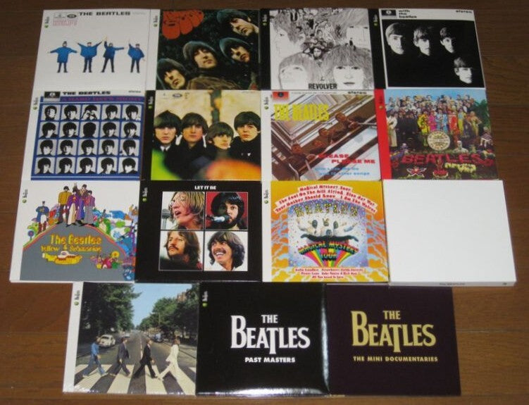The Beatles Limited Edition 16CD Set & Unopened DVD, Remastered, Used | Japansoundstore