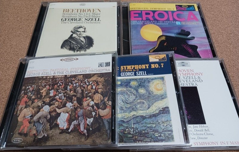 Beethoven Complete Symphonies SACD Hybrid 5CD Used | Japansoundstore